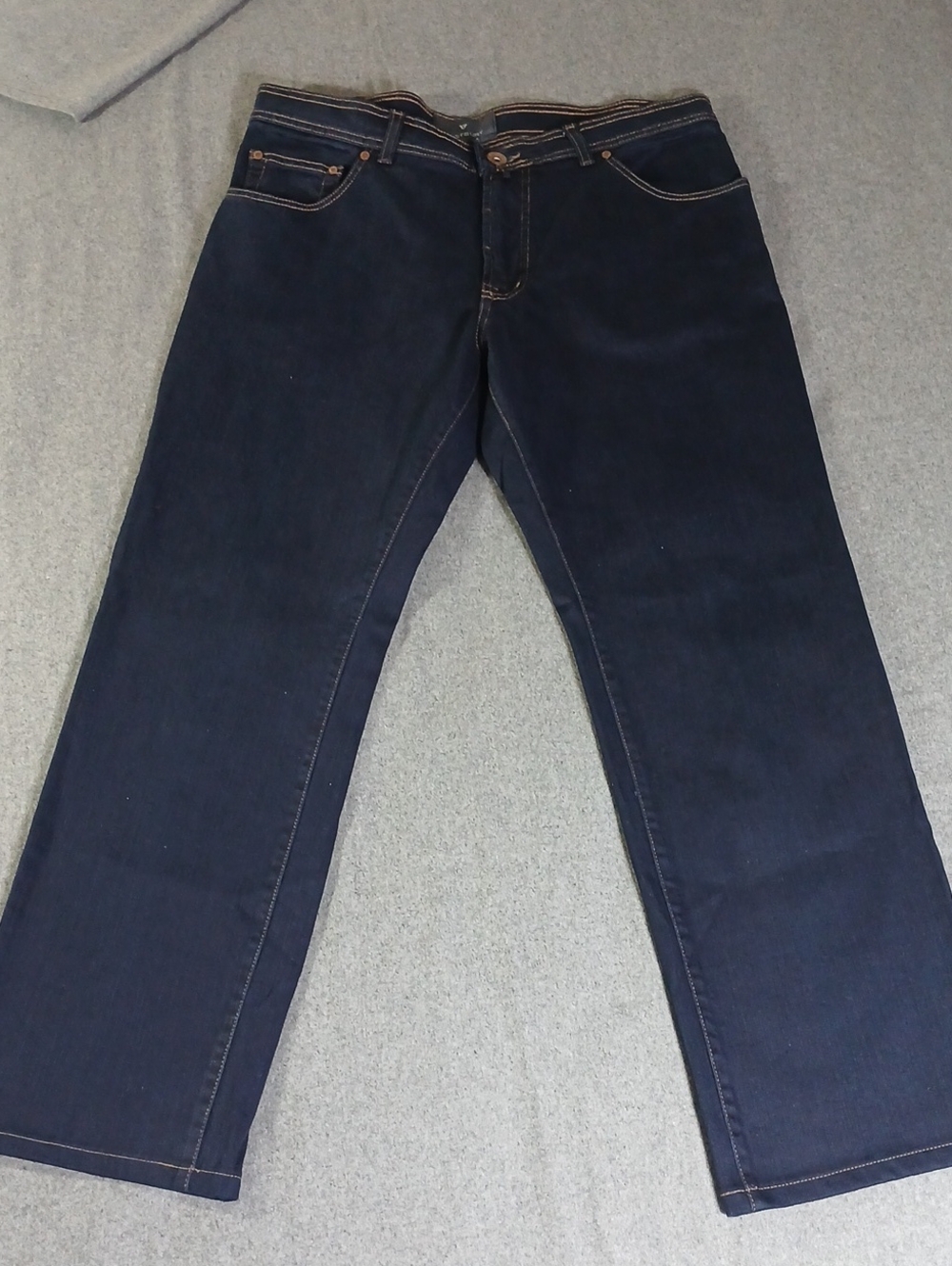 Westbury Relaxed Fit Men's Jeans in Dark Blue 36x29